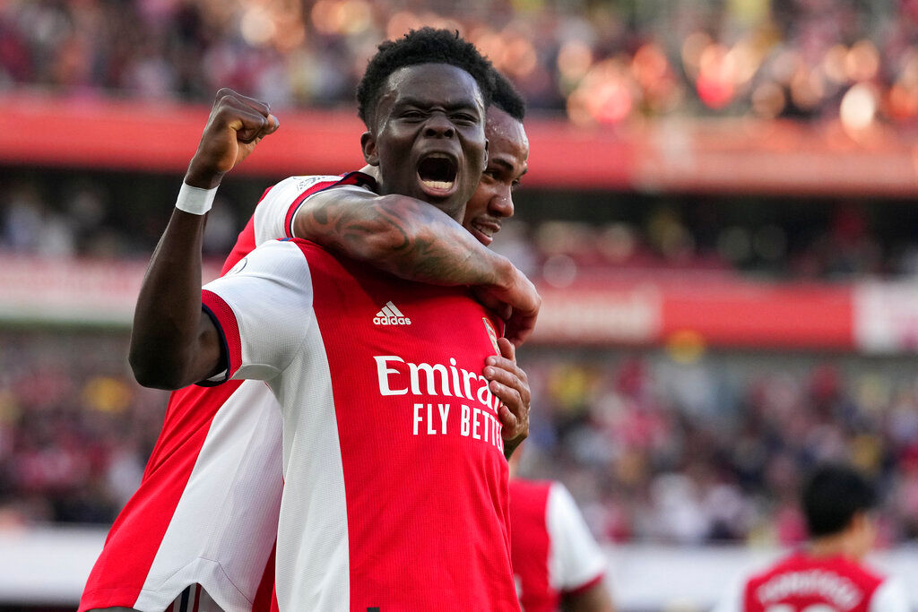 EPL: Aubameyang, Saka spur Arsenal to fairytale victory over Tottenham
