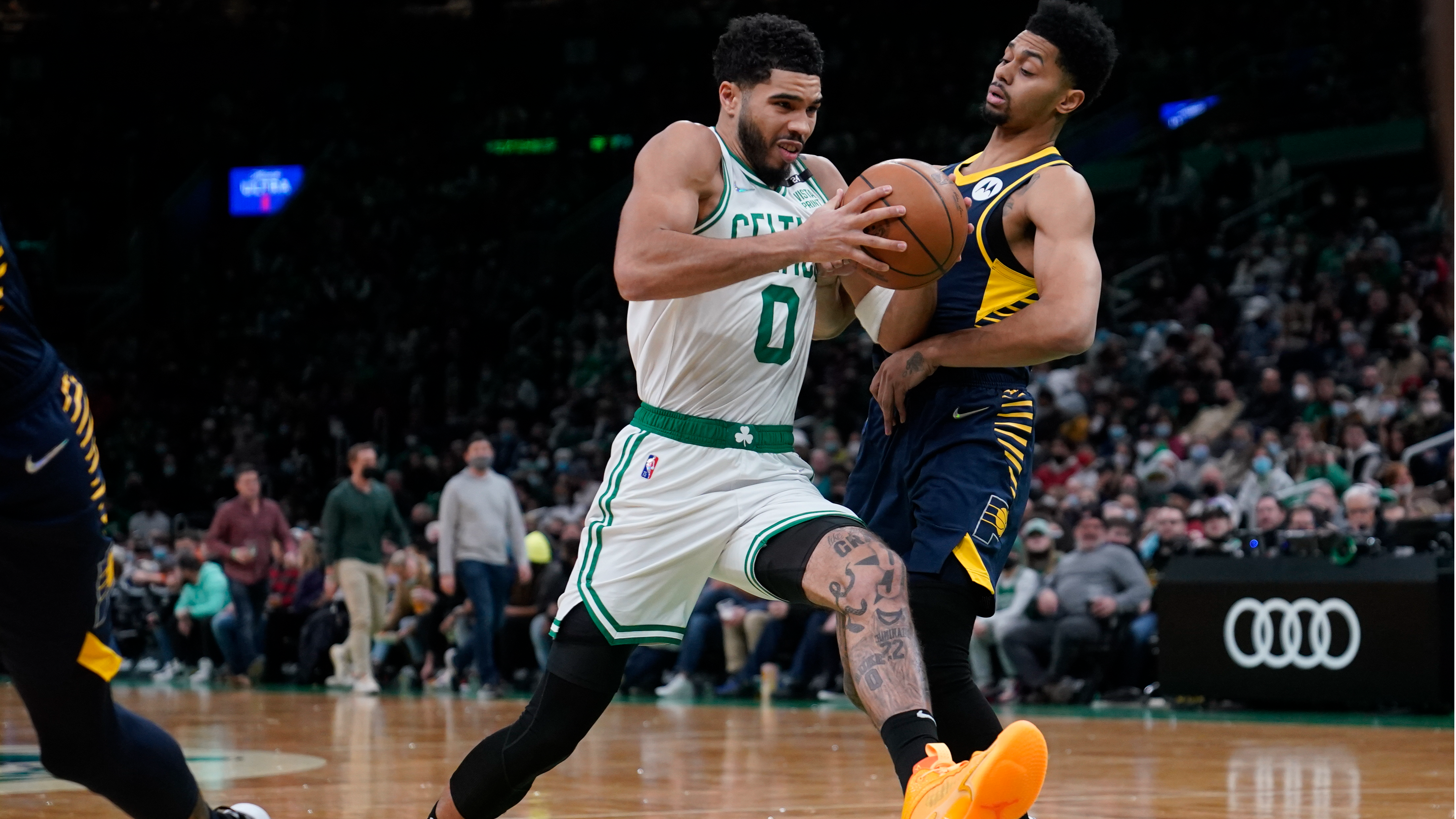 NBA: Brown, Tatum carry Celtics over Pacers 101-98 in OT