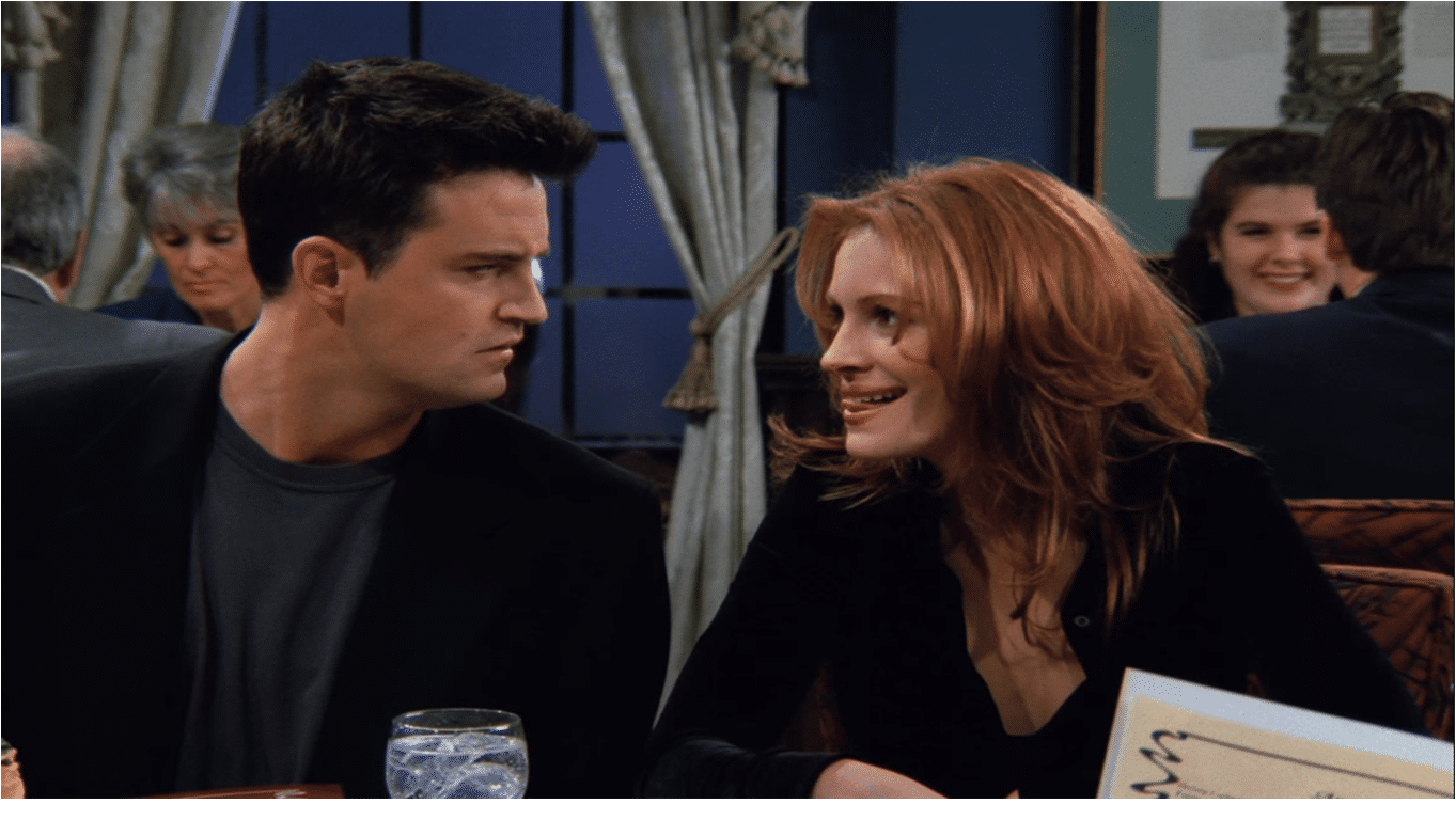 Write a paper on quantum physics: Julia Roberts to Matthew Perry before appearing on TV sitcom Friends