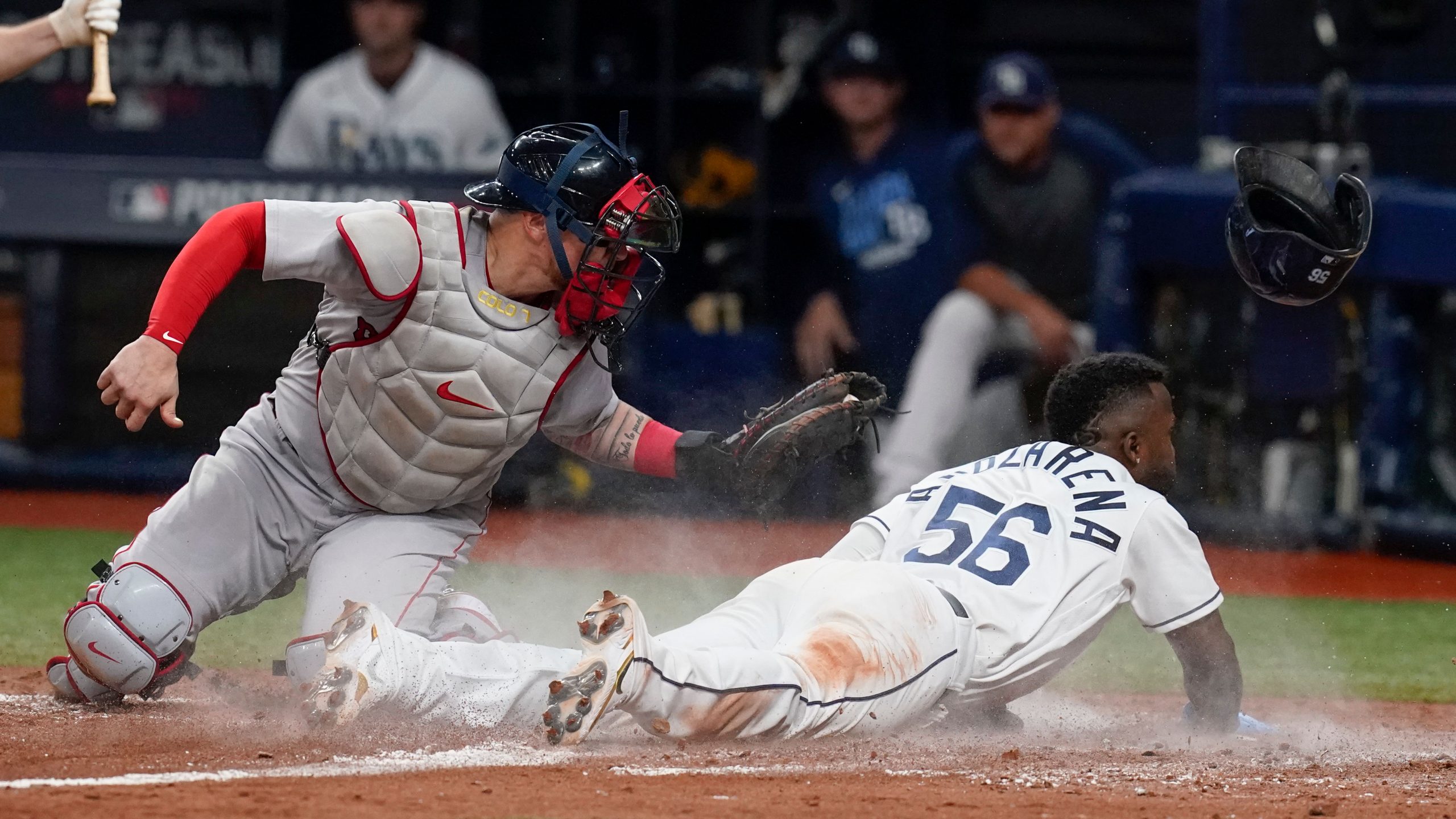 MLB ALDS: Randy Arozarena powers Tampa Bay Rays over Boston Red Sox