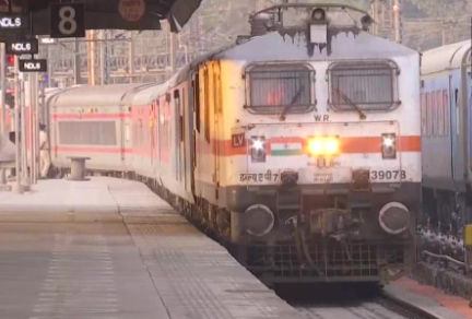 Train driver hits emergency brakes to save a mans life. Watch