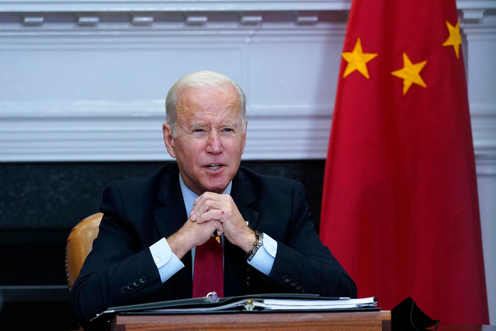 Joe Biden sounds alarm at virtual summit about global democracy