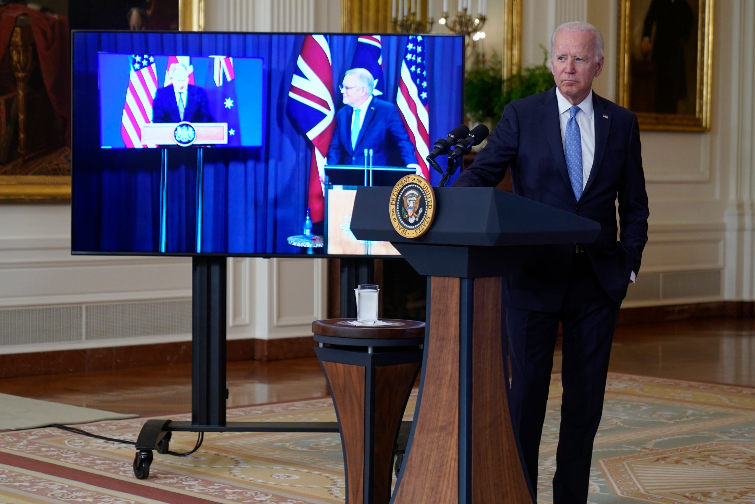 Biden unveils alliance with UK, Australia to uphold Indo-Pacific stability