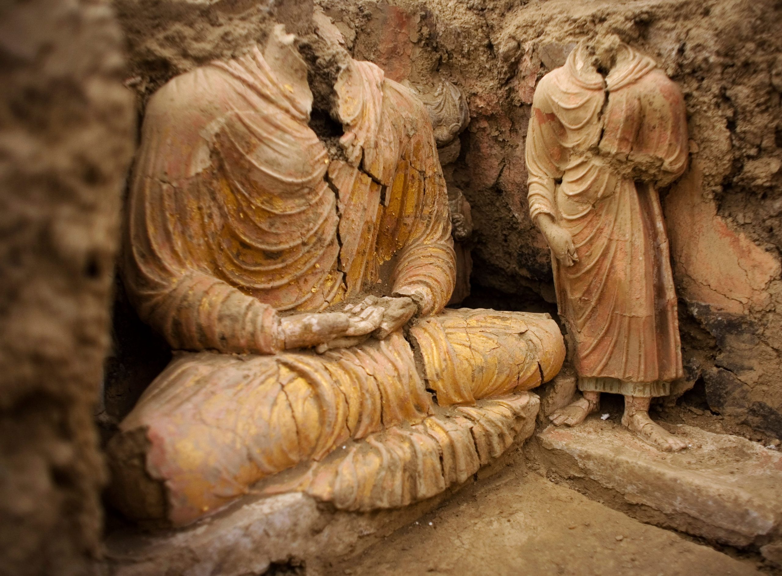 Taliban now preserving Buddhas, with hopes of Chinese investment