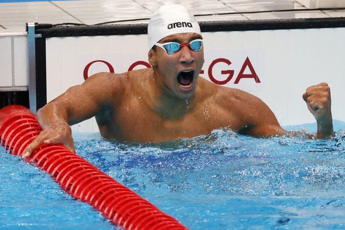 Tunisian teen Ahmed Hafnaoui wins men’s 400m freestyle gold