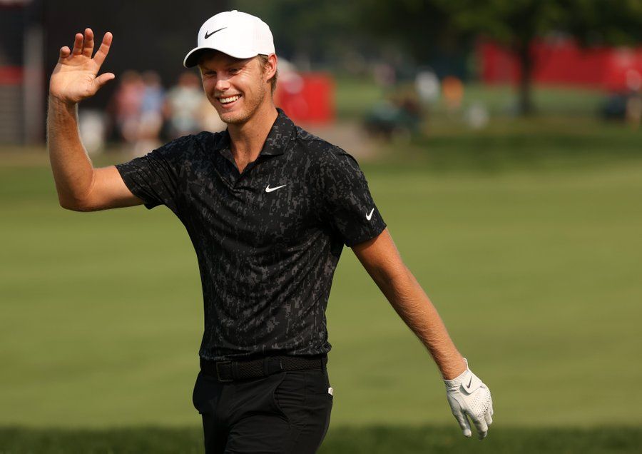 Cam Davis outlasts Troy Merritt in Detroit playoff for first PGA Tour win