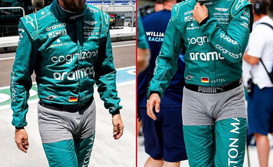 F1: Sebastian Vettel shows up in underwear to protest new FIA regulations