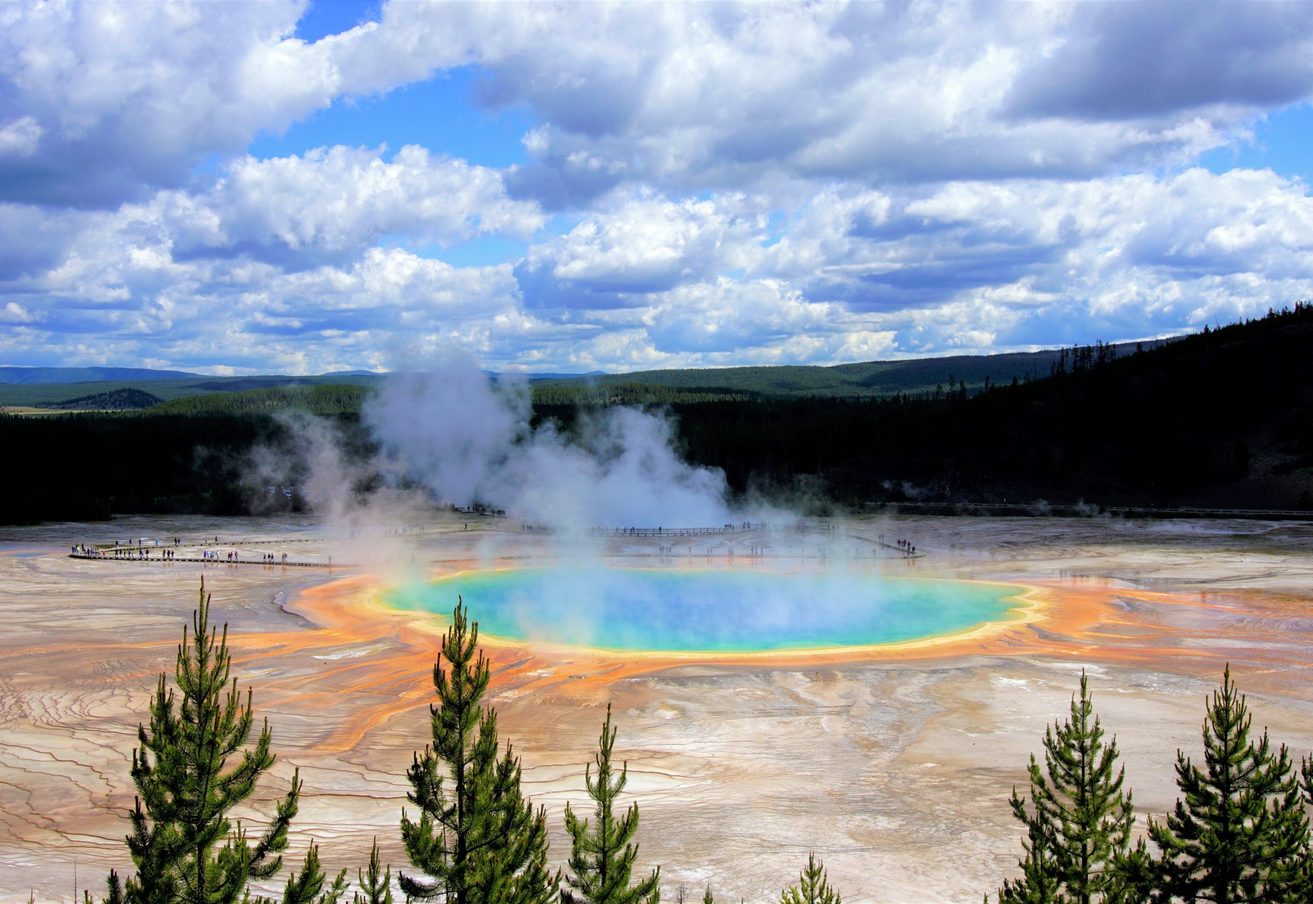 Woman jailed for walking on thermal area in Yellowstone National Park