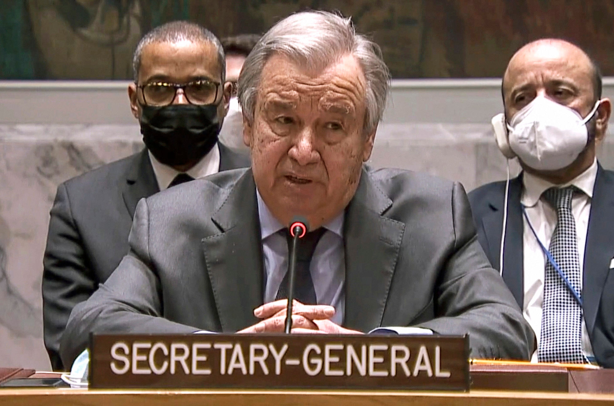 ‘European nation cannot be conquered’: UN chief Antonio Guterres on besieged Ukraine