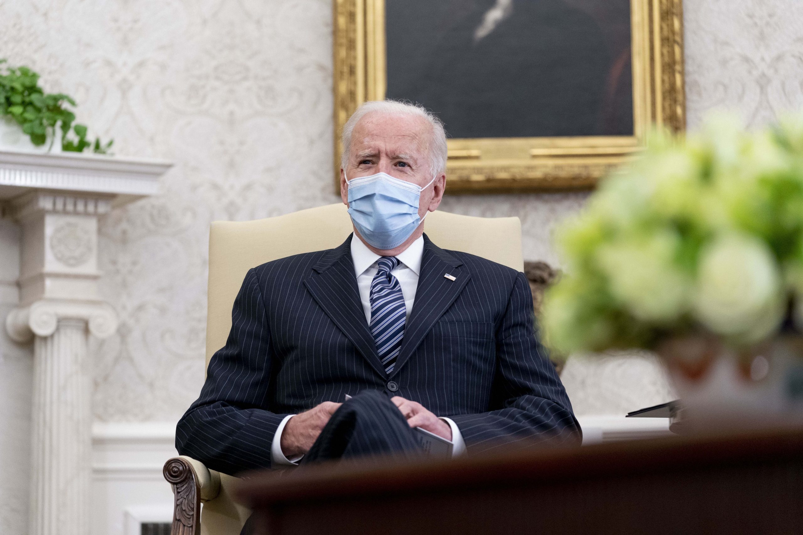 Quiet, calm – and going big: Joe Biden’s first 100 days