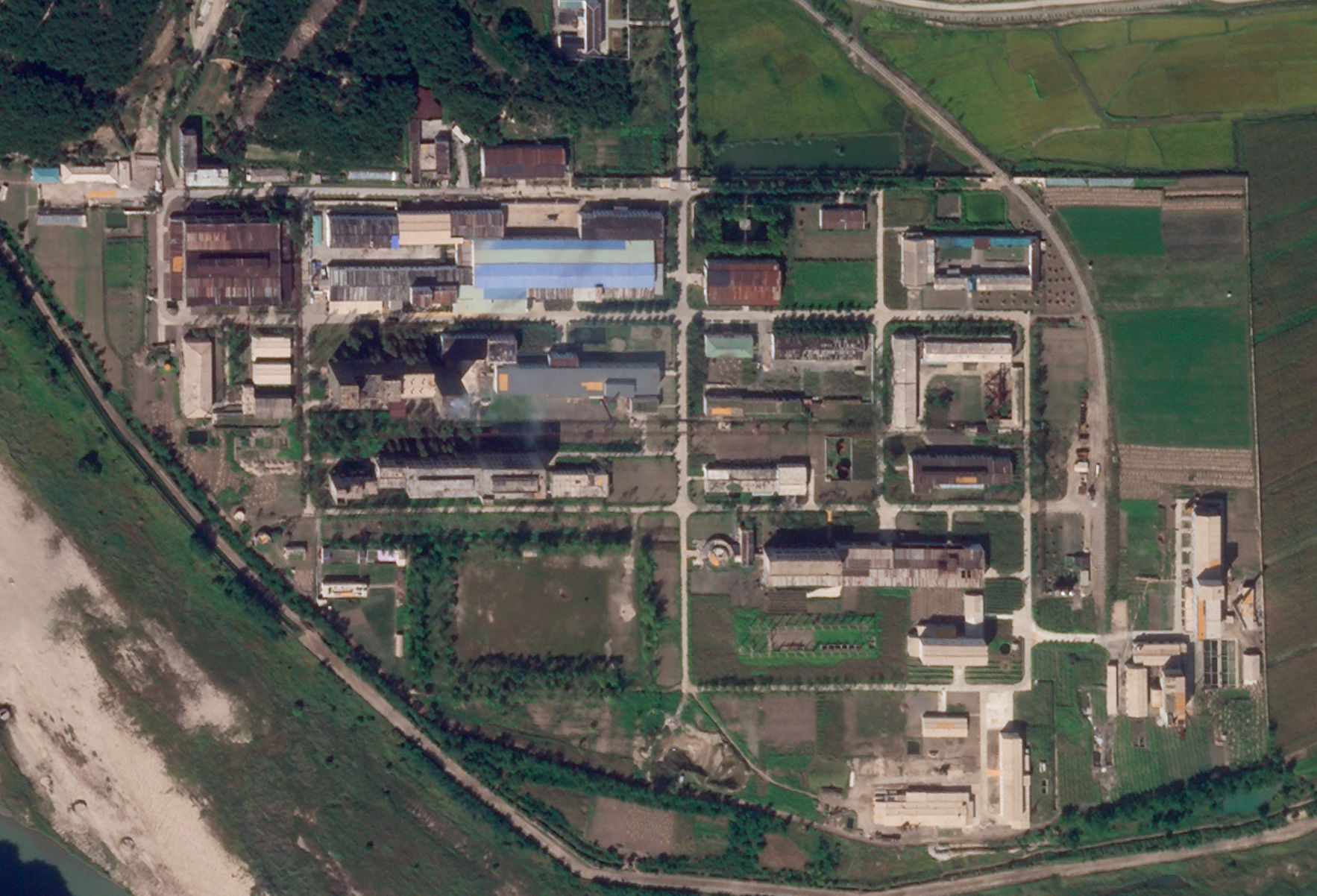 North Korea expanding uranium enrichment plant, satellite images show