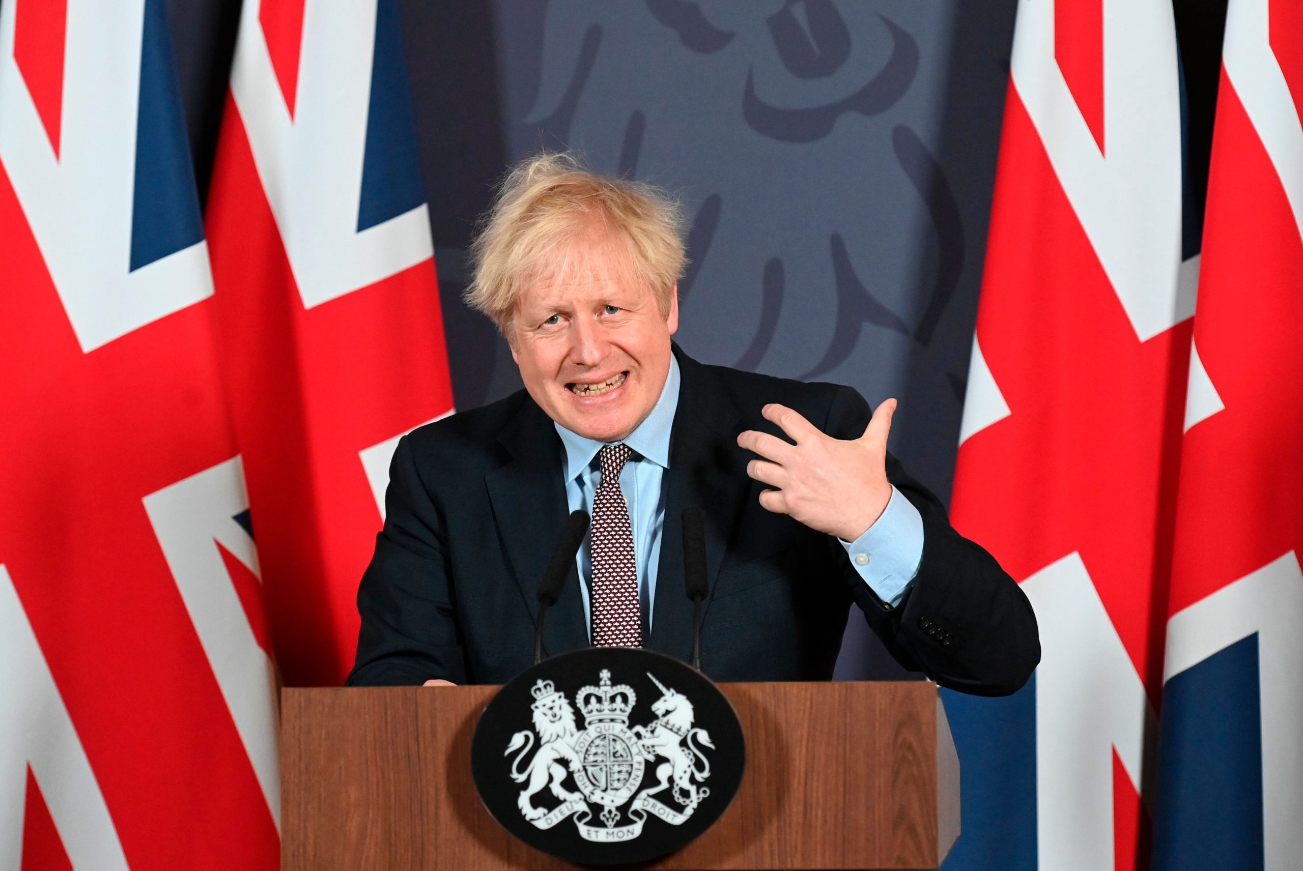 PM Boris Johnson announces lockdown in UK
