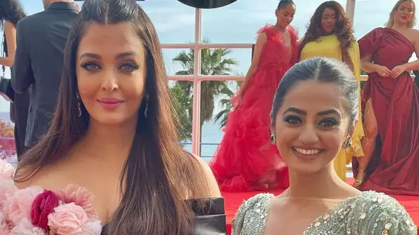 Cannes 2022: Helly Shah has a fangirl moment with Aishwarya Rai Bachchan