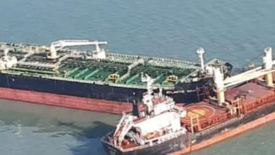 Merchant vessels collide at Gujarat’s Gulf of Kutch, leads to oil slick