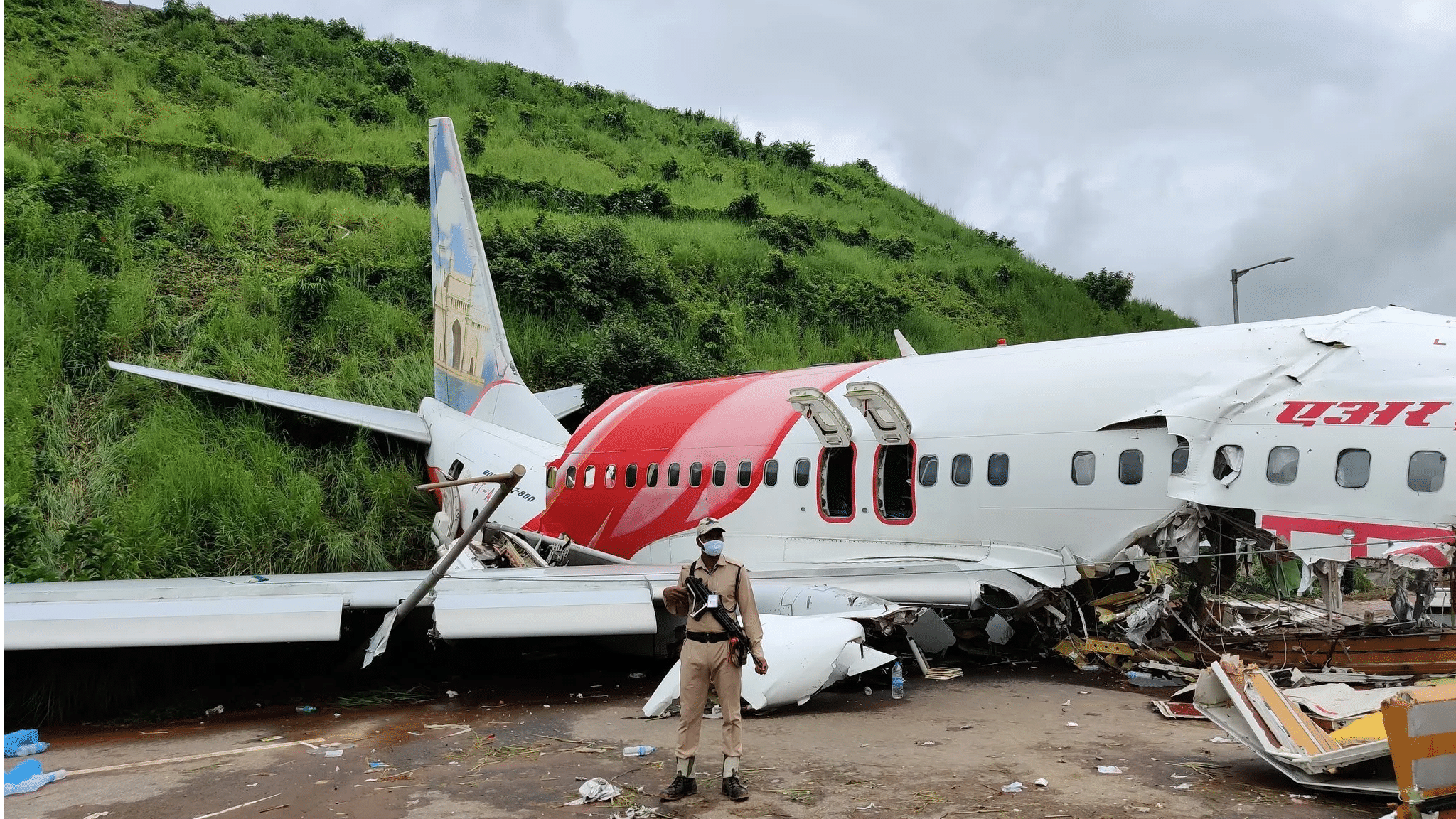 Wreckage, horror and memories: In pictures what is left of flight IX-1344 after crash