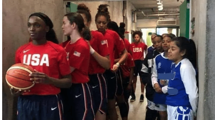 Fact check: Did the US Under-16 basketball team play India?