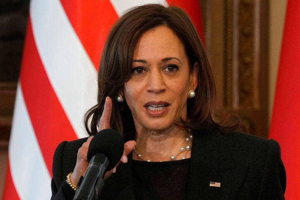 Kamala Harris offers ‘word salad’ during White House event with Jamaican PM