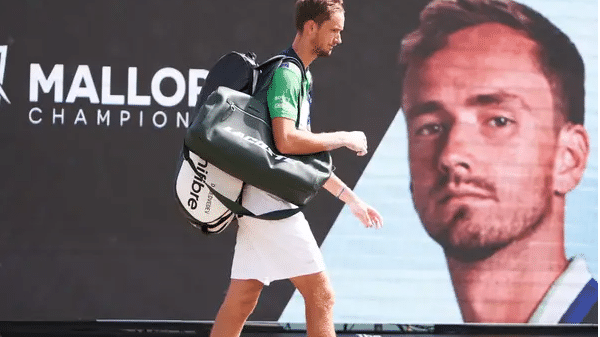 Daniil Medvedev out of Mallorca quarterfinals after loss to Bautista Agut