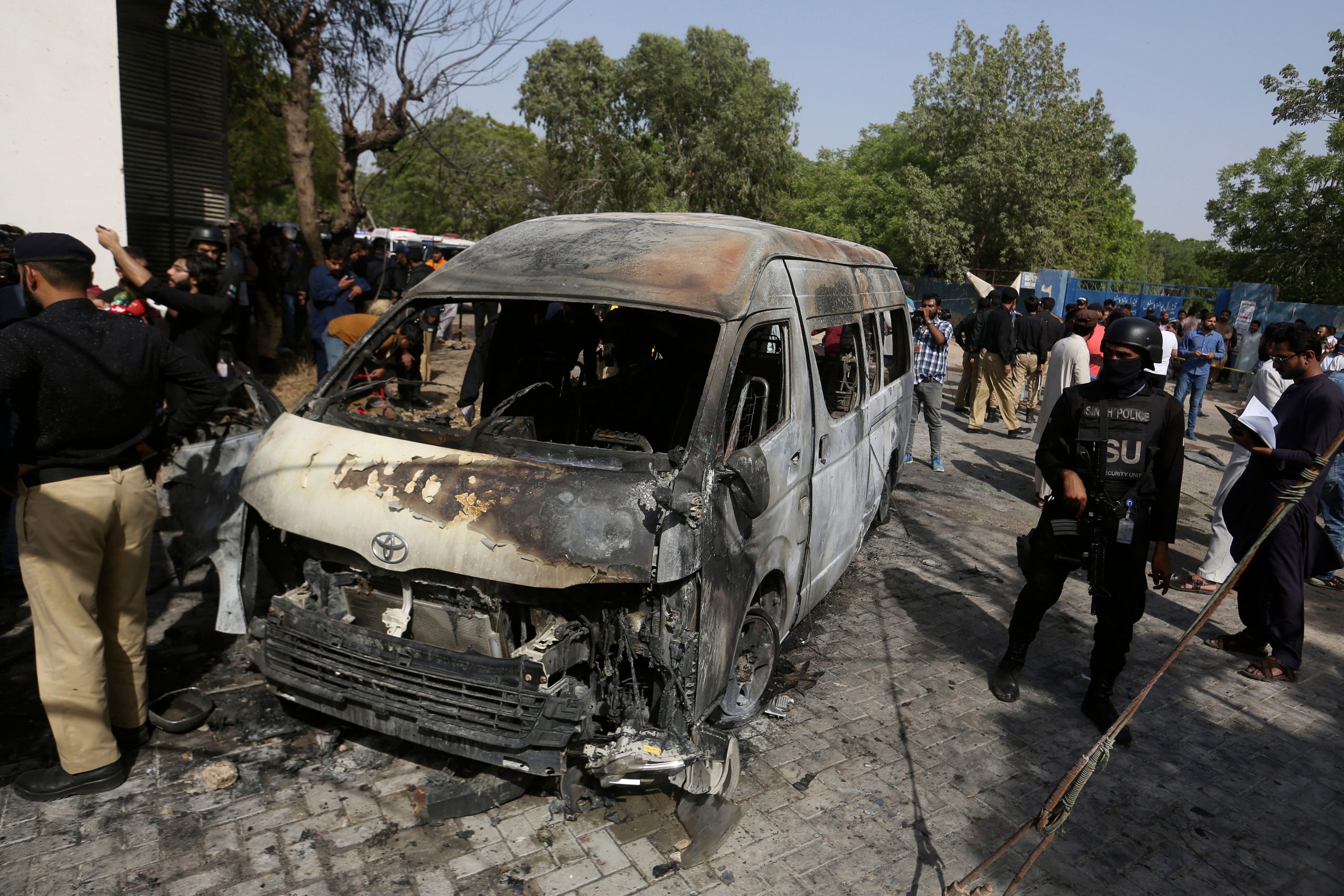 Karachi University blast, suspected to be suicide bombing, kills 5