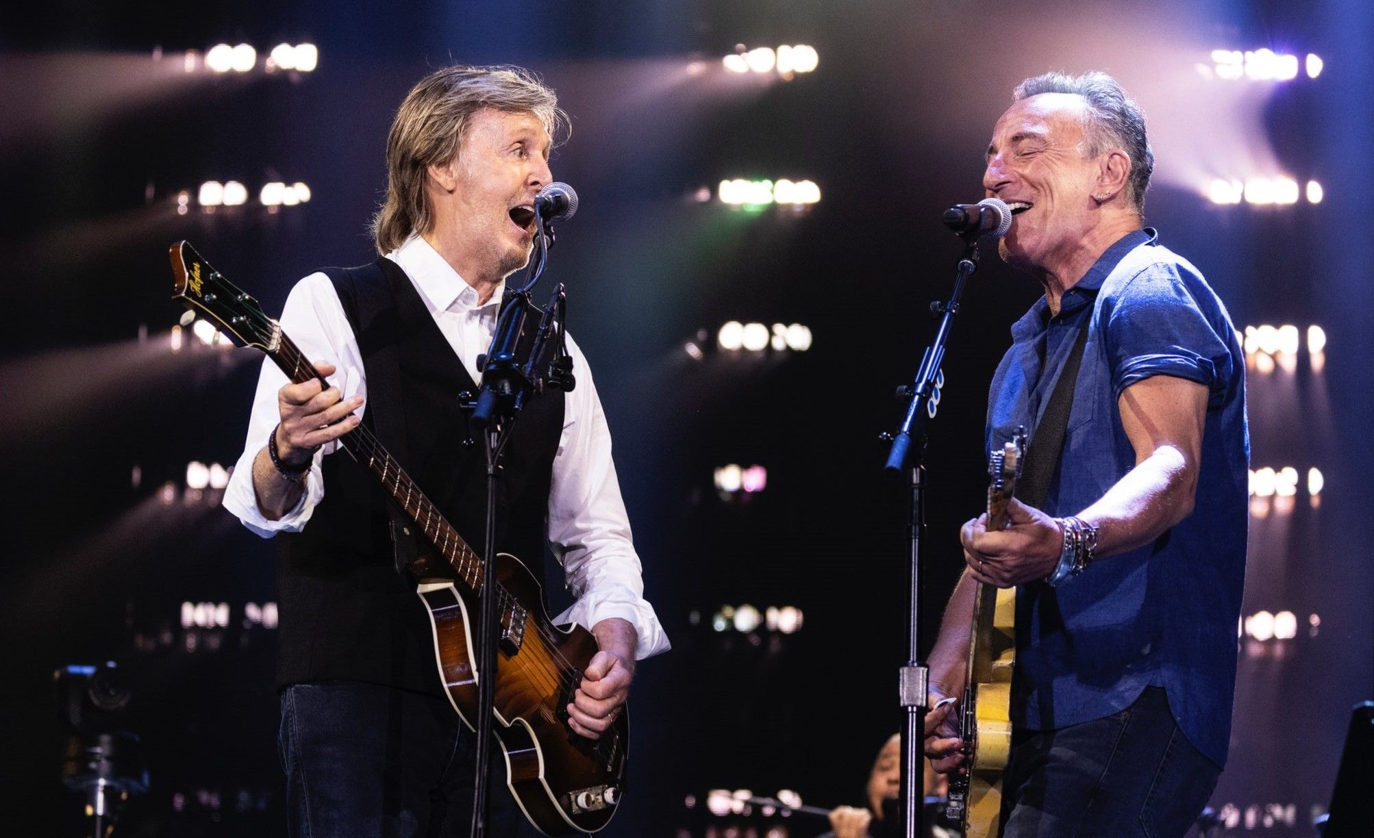Jon Bon Jovi, Bruce Springsteen join Paul McCartney for tour finale