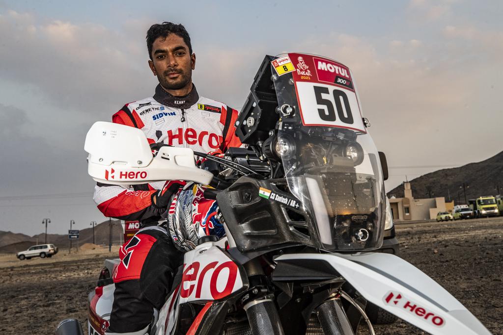 Rider CS Santosh in medically-induced coma after suffering crash in Dakar Rally