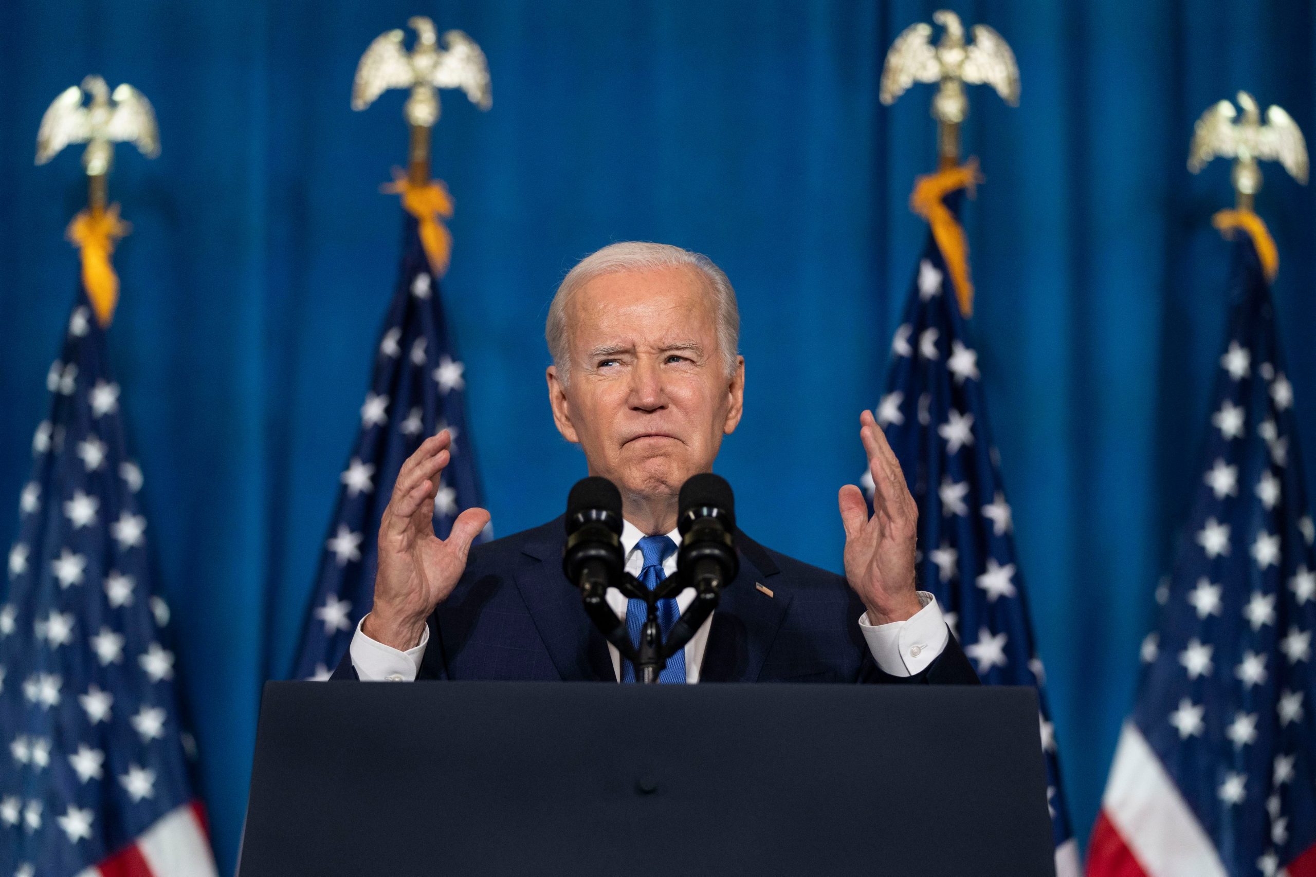 Joe Biden says ‘Red Wave’ didn’t happen in first speech after midterm elections