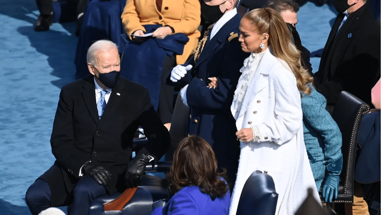 Jennifer Lopez performs ‘this land is your land’ at Joe Biden’s inauguration