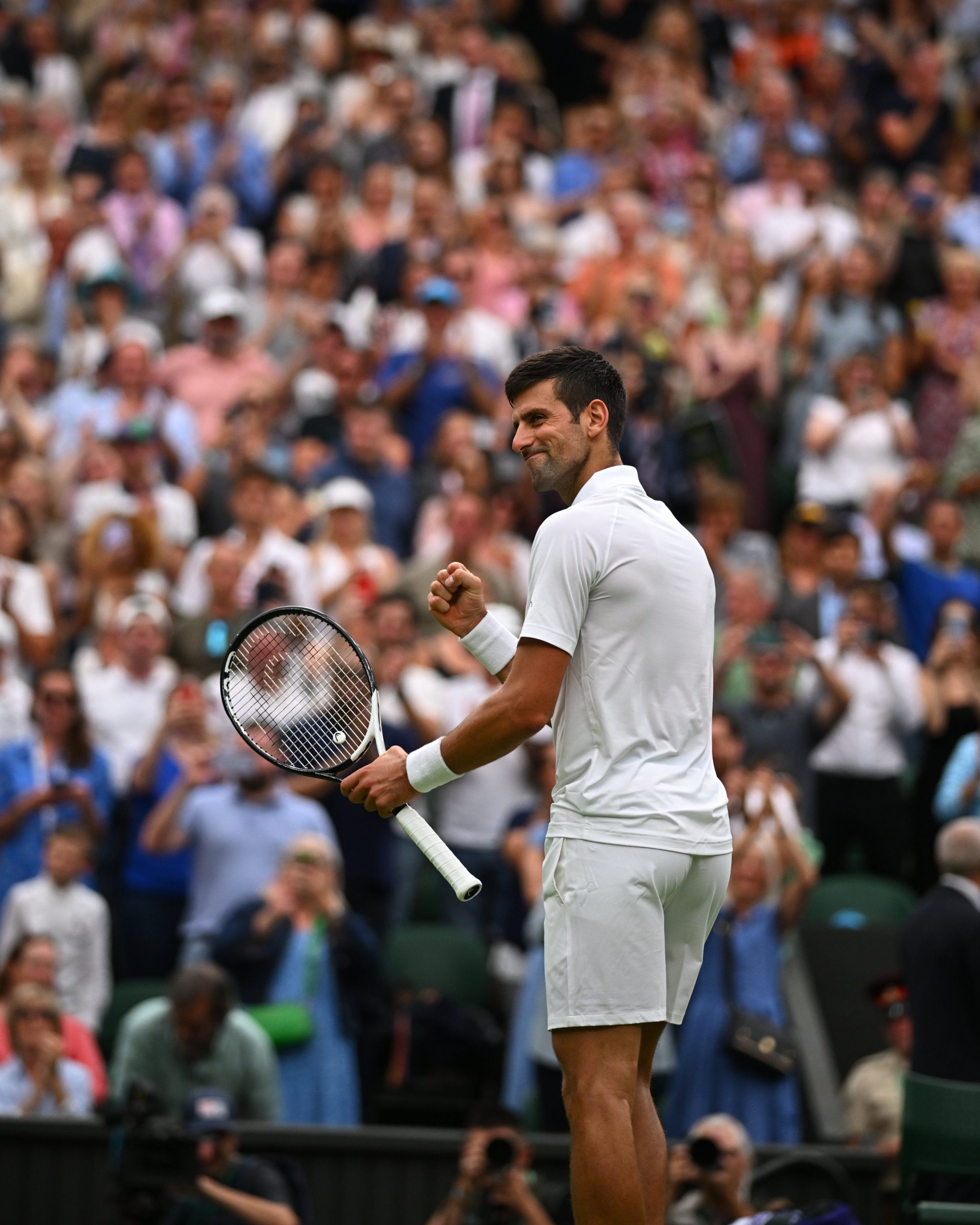 Eighty’s not plenty: Novak Djokovic aims for a hundred after first-round win at Wimbledon