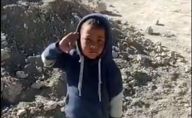 ITBP honours 5-year-old Ladakh boy whose salute won the internet