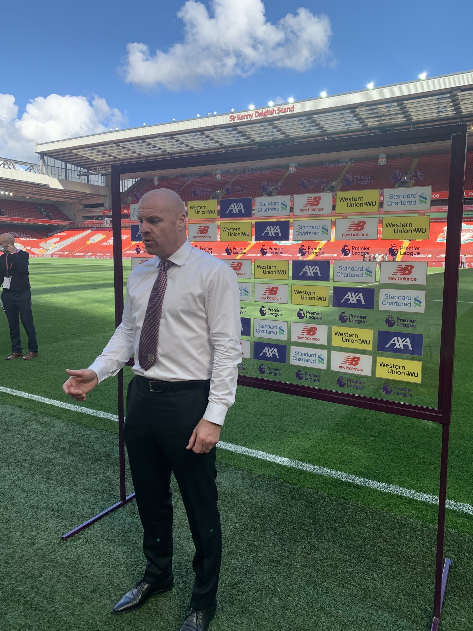 Burnley fires manager of 10 years Sean Dyche with 8 games left in PL