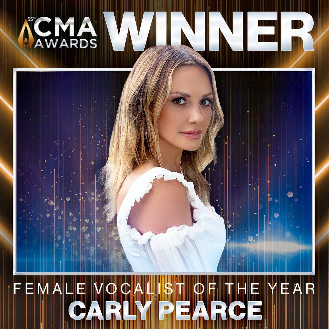 Country Music Awards 2021: Carly Pearce wins Female Vocalist of the Year Award