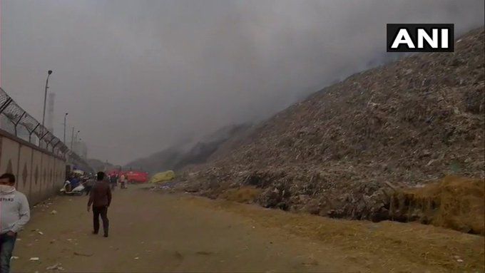 Ghazipur landfill fire adds to Delhi’s pollution woes