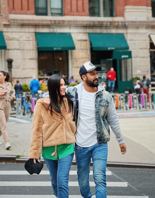 Vicky Kaushal on a ‘sugar rush’ as he strolls through NYC with Katrina Kaif