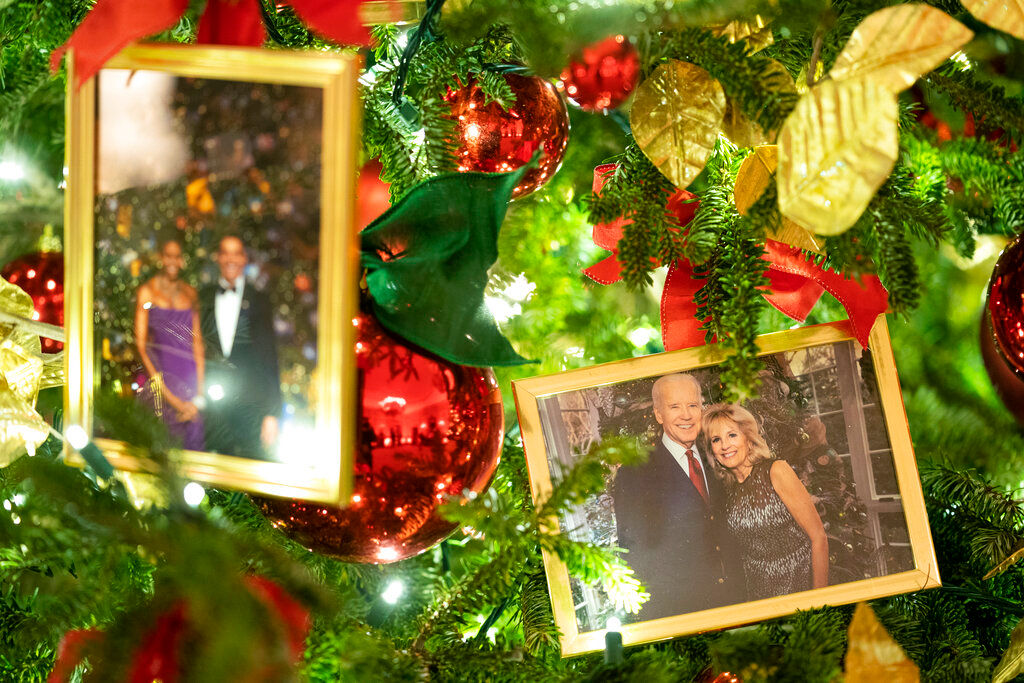 White House holiday decor honors COVID-19 frontline workers