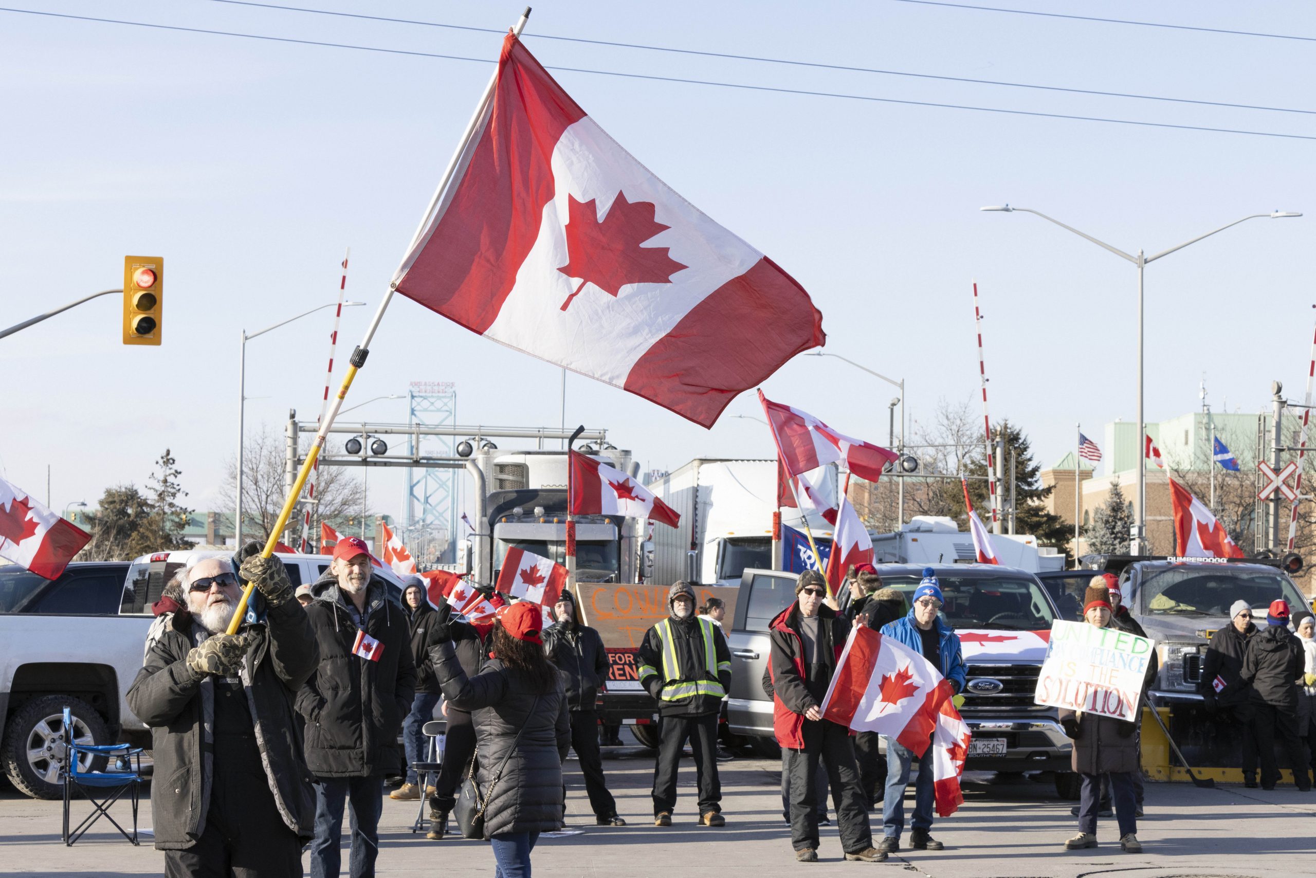 Canada’s Ontario province declares emergency over truckers’ protests