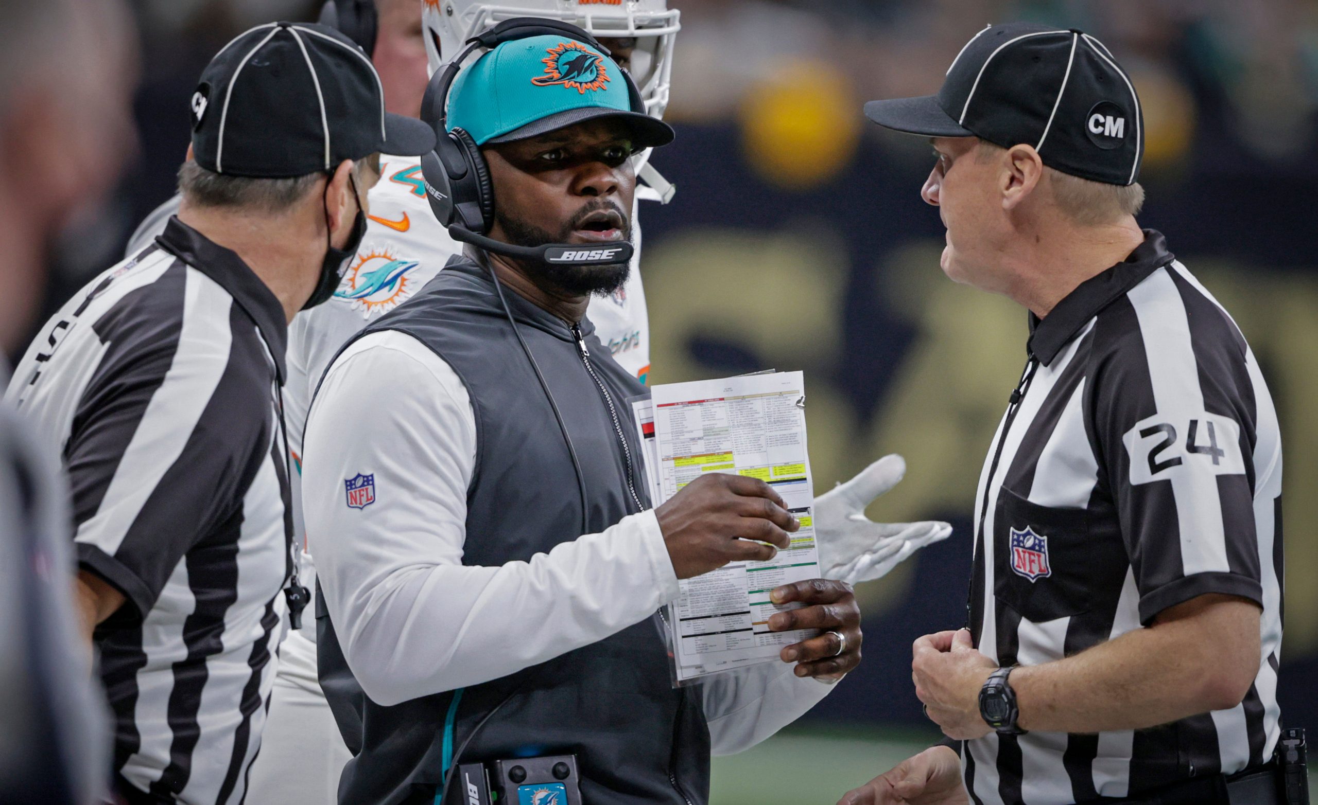 Brian Flores, fired Miami Dolphins coach, sues NFL over alleged racist hiring