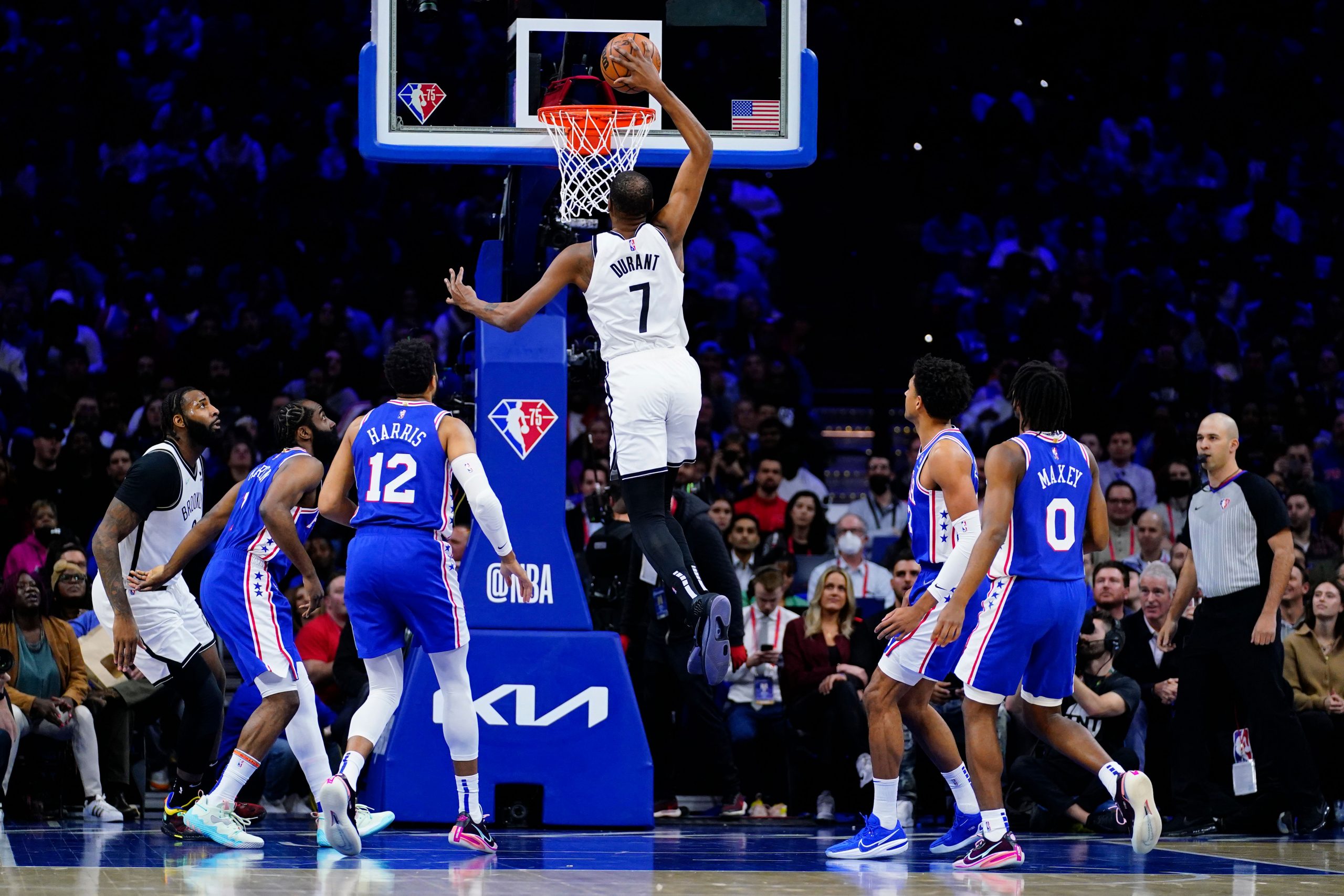 NBA: Kevin Durant, Brooklyn Nets rout 76ers in Simmons’ return to Philadelphia
