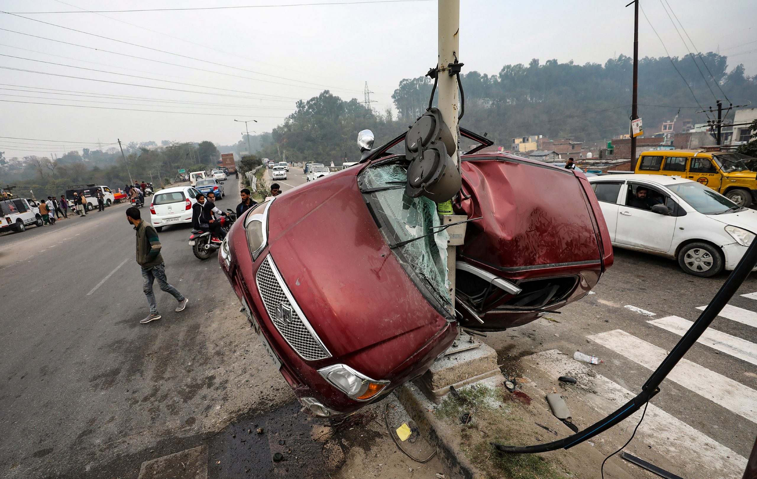 Speeding SUV crushes 5 children to death  in Rajasthan’s Jalore