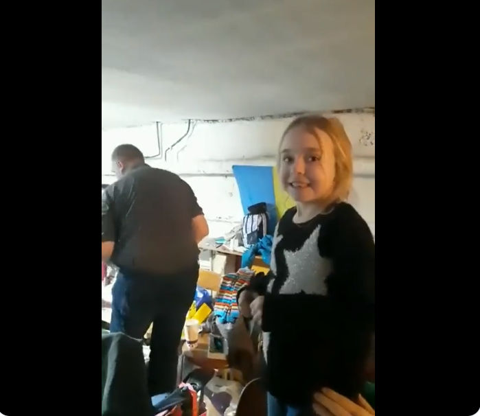 Watch: Ukrainian girl sings Let It Go in bomb shelter