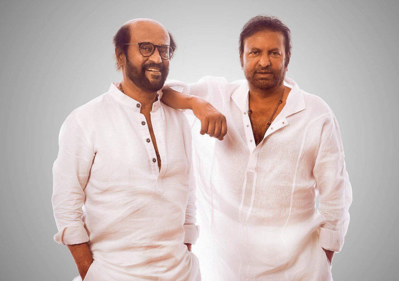 What happens when OGs Rajinikanth, Mohan Babu get together? See pics