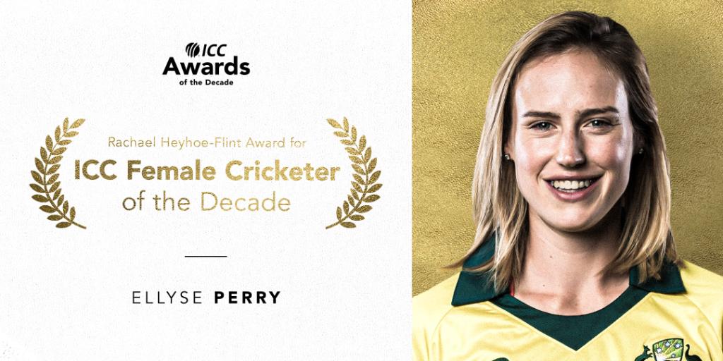 Australia cricketer Ellyse Perry makes clean sweep in ICC awards