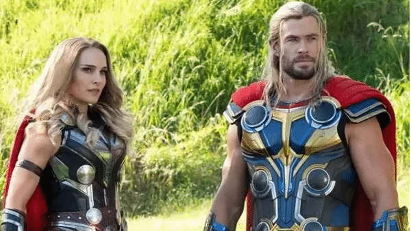 Thor and Jane’s love story, and a messy triangle with Mjolnir, Stormbreaker
