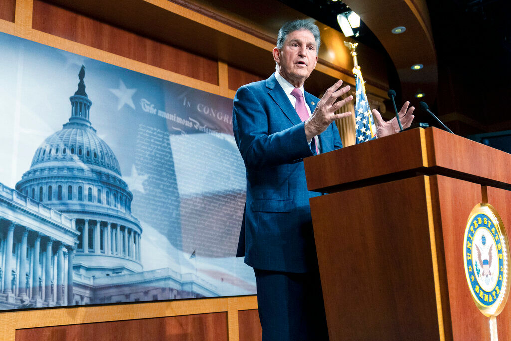 Manchin won’t support Biden’s $1.75 trillion plan after extended negotiations