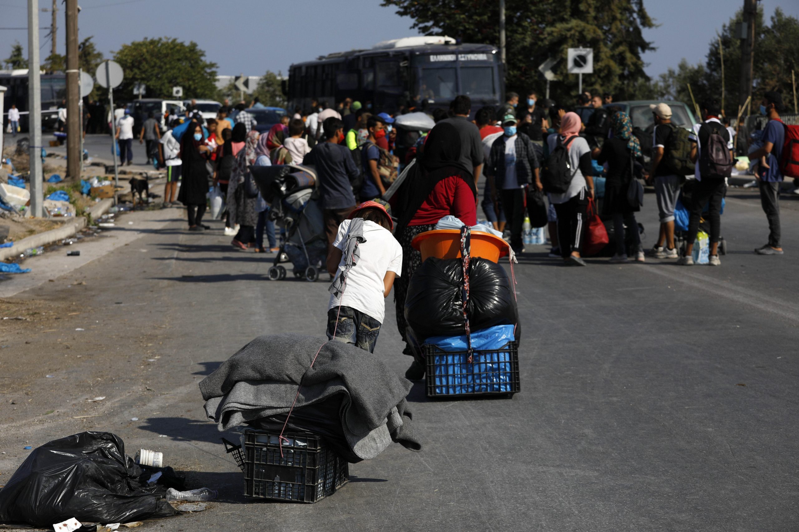 Greece says no unaccompanied minors remain in island camps