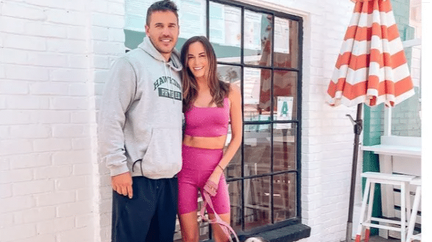 Jena Sims, American actor and fiance of American golfer Brooks Koepka