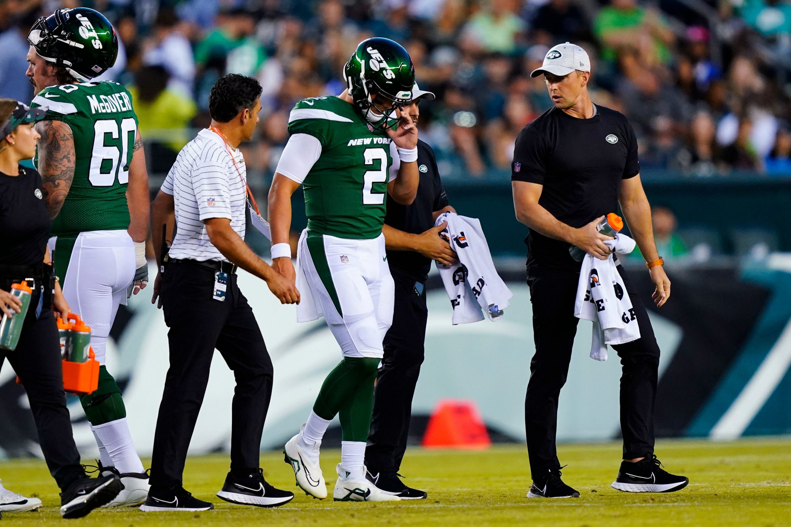 NFL: How long will New York Jets quarterback Zach Wilson be out for