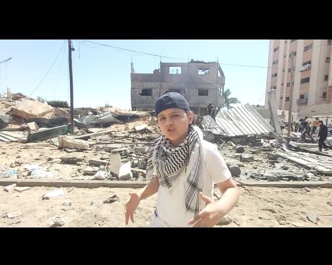 Watch: 12-year-old rapper from Gaza says ‘nothing has changed’ in powerful song