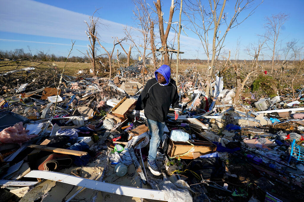 ‘Its terrible, just terrible’: Mayfield grieves in tornado aftermath