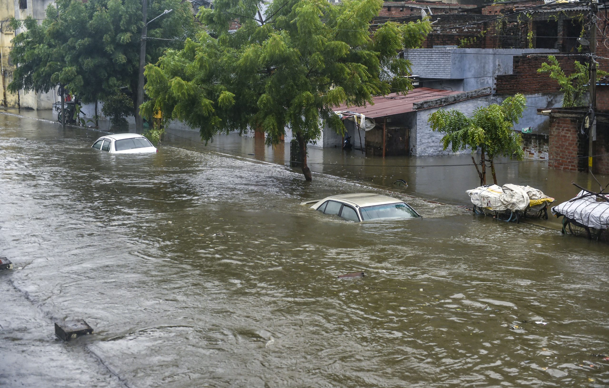 Watch: Heavy rains create flood-like situation in Ratlam
