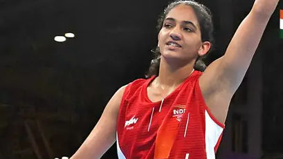 Indian boxer Nitu Ghanghas wins gold in women’s minimum weight
